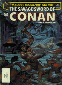 THE SAVAGE SWORD OF CONAN  #95     (Marvel)