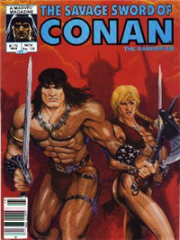 THE SAVAGE SWORD OF CONAN  #106     (Marvel)