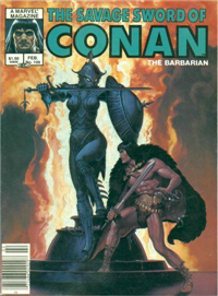 THE SAVAGE SWORD OF CONAN  #109     (Marvel)