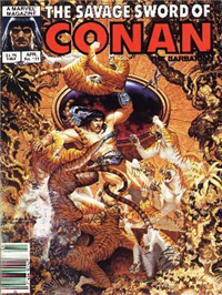THE SAVAGE SWORD OF CONAN  #111     (Marvel)