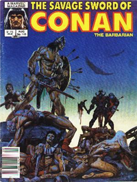 THE SAVAGE SWORD OF CONAN  #115     (Marvel)