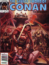 THE SAVAGE SWORD OF CONAN  #122     (Marvel)