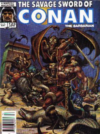 THE SAVAGE SWORD OF CONAN  #123     (Marvel)