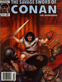 THE SAVAGE SWORD OF CONAN  #146     (Marvel)