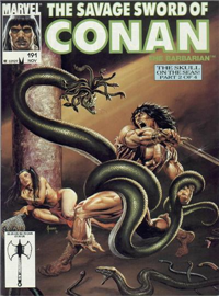 THE SAVAGE SWORD OF CONAN  #191     (Marvel)