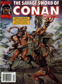 THE SAVAGE SWORD OF CONAN  #199     (Marvel)