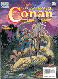 THE SAVAGE SWORD OF CONAN  #215     (Marvel)