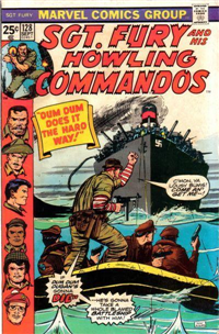 SGT. FURY AND HIS HOWLING COMMANDOS  #128     (Marvel)