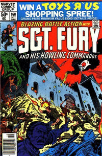 SGT. FURY AND HIS HOWLING COMMANDOS  #160     (Marvel)