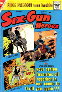 SIX GUN HEROES  #54     (Charlton)