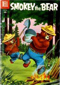 SMOKEY THE BEAR  #653     (Dell Four Color, 1955)