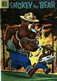 SMOKEY THE BEAR  #708     (Dell Four Color, 1956)
