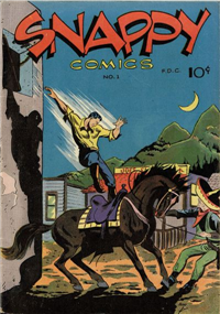 SNAPPY COMICS  #1     (Prize, 1945)