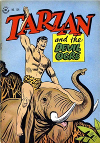 TARZAN  #134     (Dell Four Color, 1947)