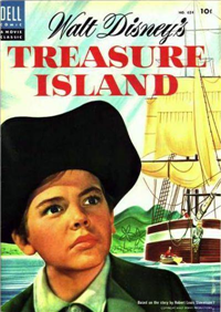 TREASURE ISLAND  #624     (Dell Four Color, 1955)