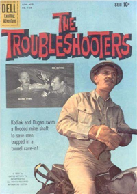 THE TROUBLESHOOTERS  #1108     (Dell Four Color, 1960)