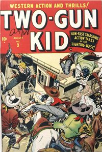 TWO GUN KID  #3     (Atlas/Marvel, 1948)