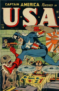 U.S.A. COMICS  #14     (Timely, 1944)