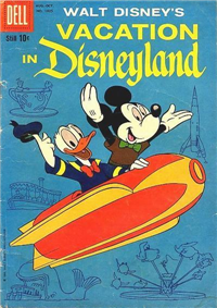 VACATION IN DISNEYLAND  #1025     (Dell Four Color, 1959)