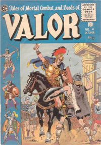VALOR  #4     (EC, 1955)