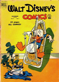 WALT DISNEY'S COMICS AND STORIES  #123     (Dell, 1950)