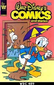 WALT DISNEY'S COMICS AND STORIES  #489     (Whitman)