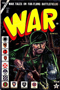 WAR COMICS  #21     (Atlas/Marvel)