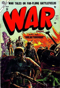 WAR COMICS  #24     (Atlas/Marvel)