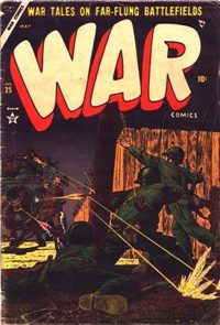 WAR COMICS  #25     (Atlas/Marvel)