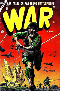 WAR COMICS  #26     (Atlas/Marvel)