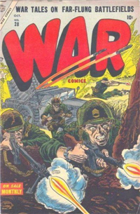 WAR COMICS  #28     (Atlas/Marvel)
