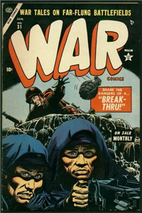 WAR COMICS  #31     (Atlas/Marvel)