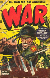 WAR COMICS  #32     (Atlas/Marvel)