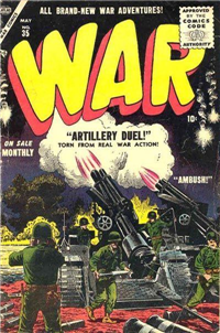 WAR COMICS  #35     (Atlas/Marvel)