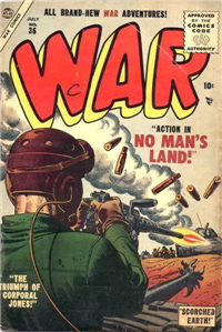 WAR COMICS  #36     (Atlas/Marvel)