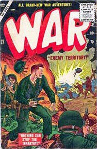 WAR COMICS  #37     (Atlas/Marvel)