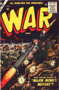 WAR COMICS  #39     (Atlas/Marvel)