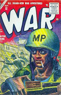WAR COMICS  #40     (Atlas/Marvel)