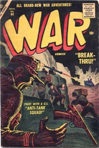 WAR COMICS  #44     (Atlas/Marvel)