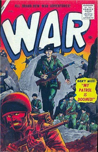 WAR COMICS  #45     (Atlas/Marvel)