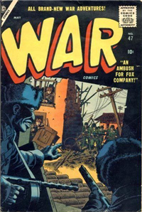 WAR COMICS  #47     (Atlas/Marvel)