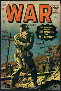 WAR COMICS  #48     (Atlas/Marvel)