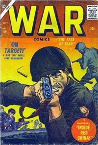 WAR COMICS  #49     (Atlas/Marvel)