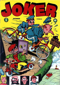 JOKER COMICS  #5     (Timely, 1942)