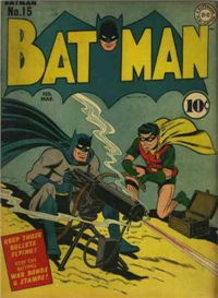 BATMAN  #15     (DC, 1943)