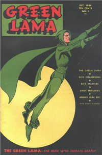GREEN LAMA  #1     (Spark, 1944)