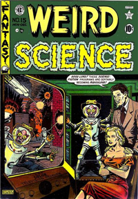 WEIRD SCIENCE  #4 (#15)     (EC, 1950)