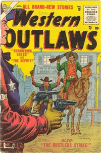 WESTERN OUTLAWS  #10     (Atlas/Marvel)
