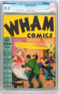 WHAM COMICS  #1     (Centaur, 1940)