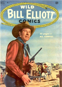 WILD BILL ELLIOTT  #3     (Dell)